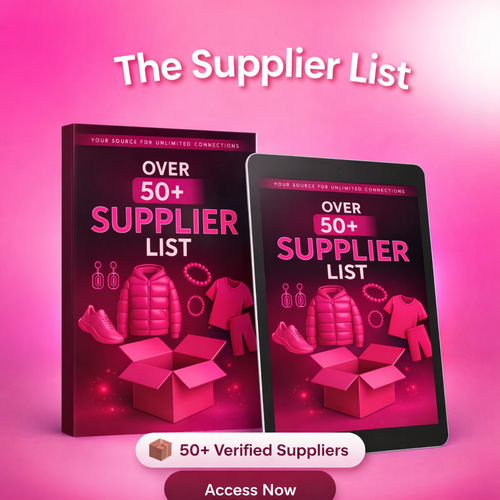 ALL SUPPLIER LIST (INSTANT DELIEVRY)